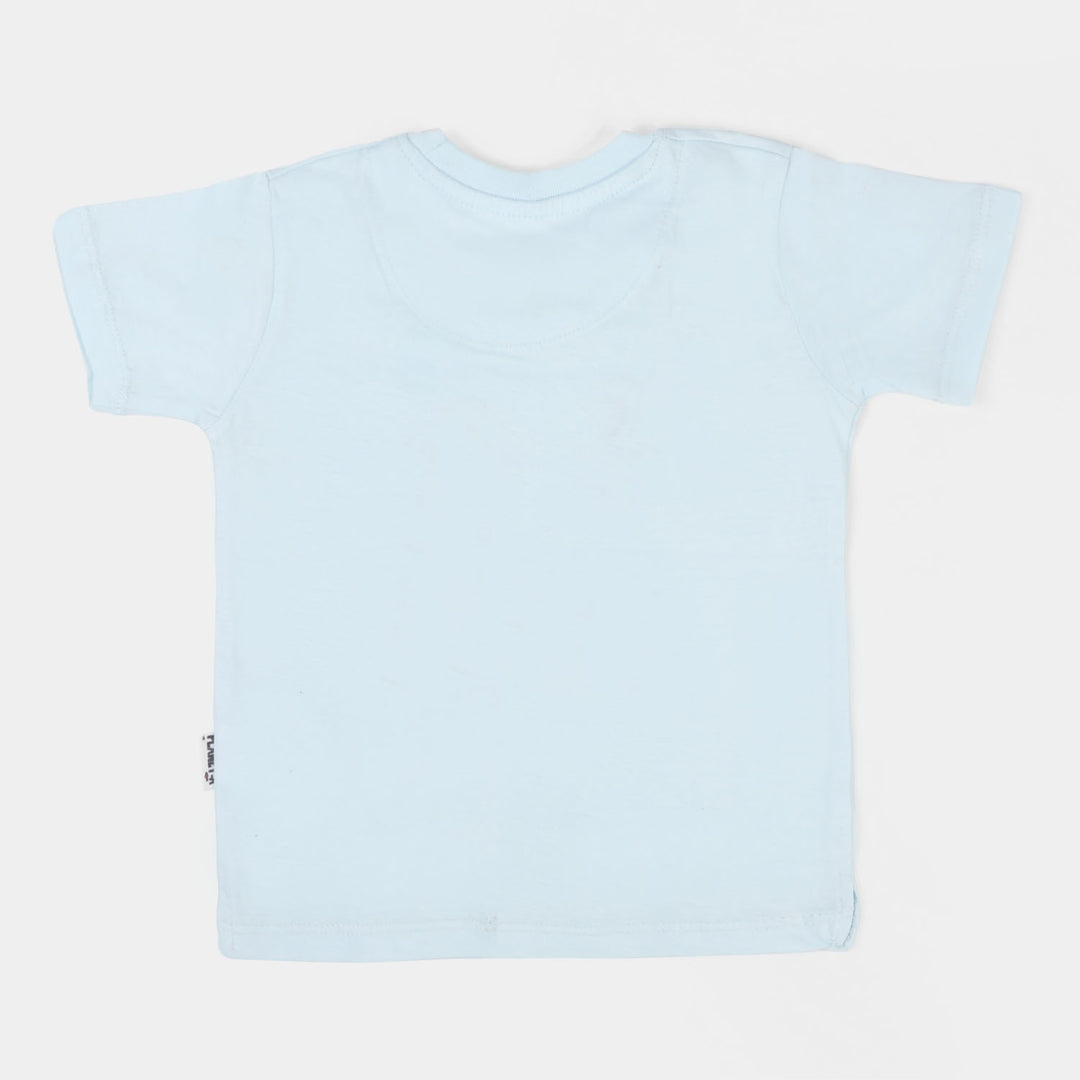 Boys T Shirt Jungle Fair - D-Blue