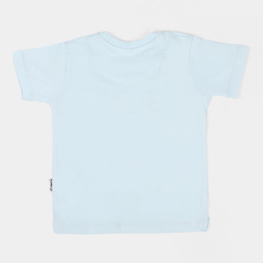 Boys T Shirt Jungle Fair - D-Blue