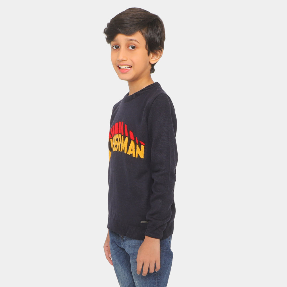 Boys Sweater BP12-22 - Navy