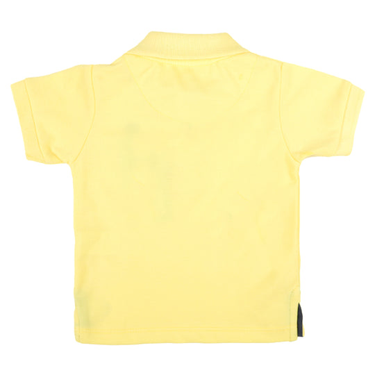 Infants Boys Polo Basic - Lemonade