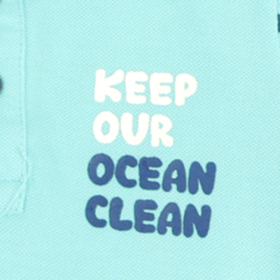 Infants Boys Polo Ocean Clean - Island Par