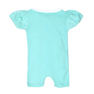 Infant Girls Knitted Romper Little One - Sky Blue