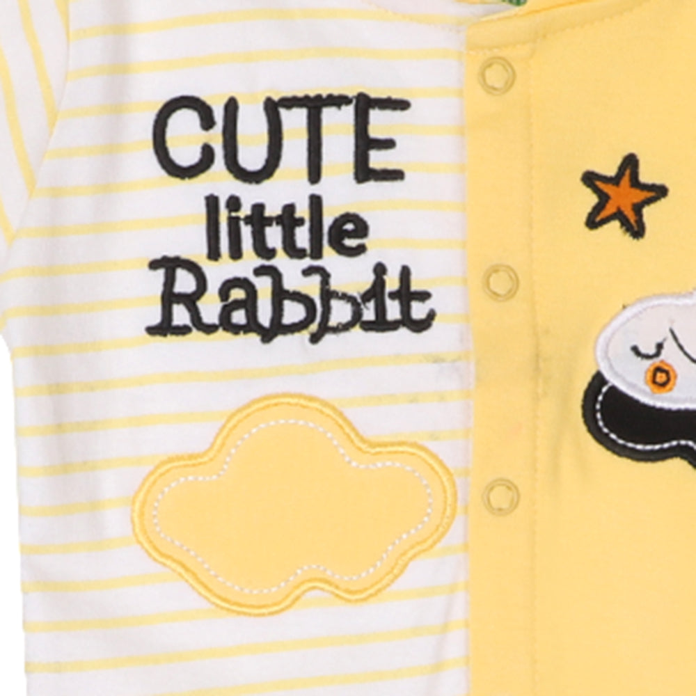 Infant Boys Knitted Romper Little Rabbit