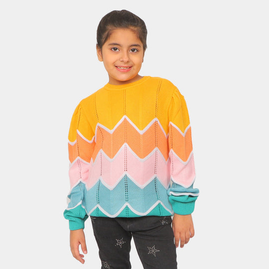 Teens Girls Sweater BP23-22 - Multi