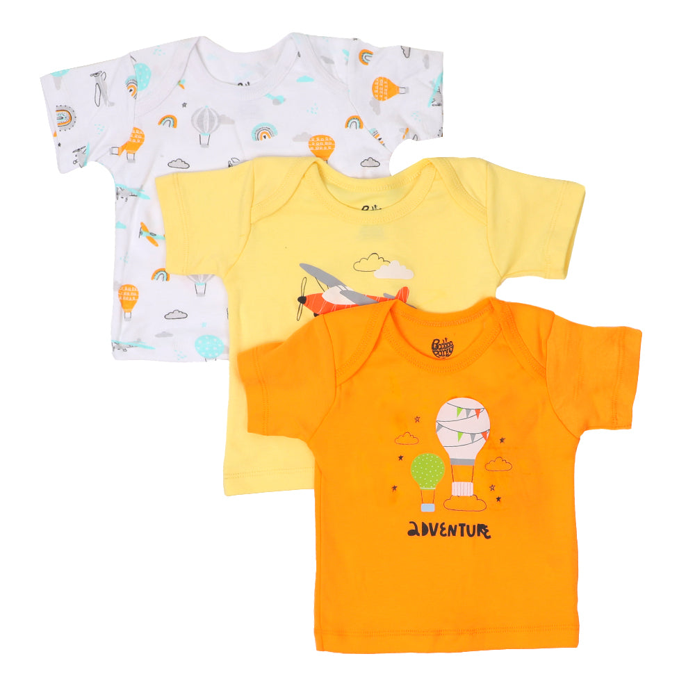 Infant Boys T-Shirt 3Pc Set Fly - Mix.