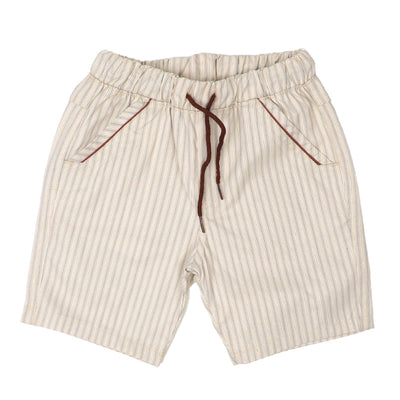 Infant Fancy Boys 3PCs Suit - BEIGE