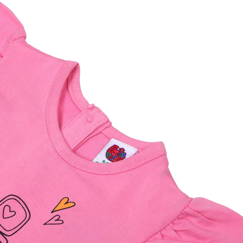 Infant Girls T-Shirt Together - Pink
