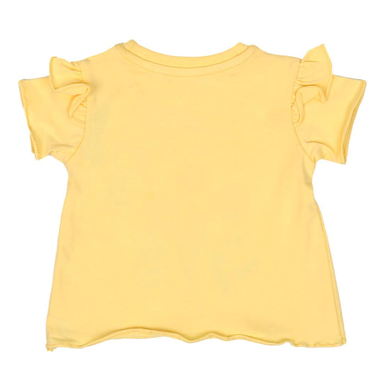 Infant Girls T-Shirt Growing Together - Yellow