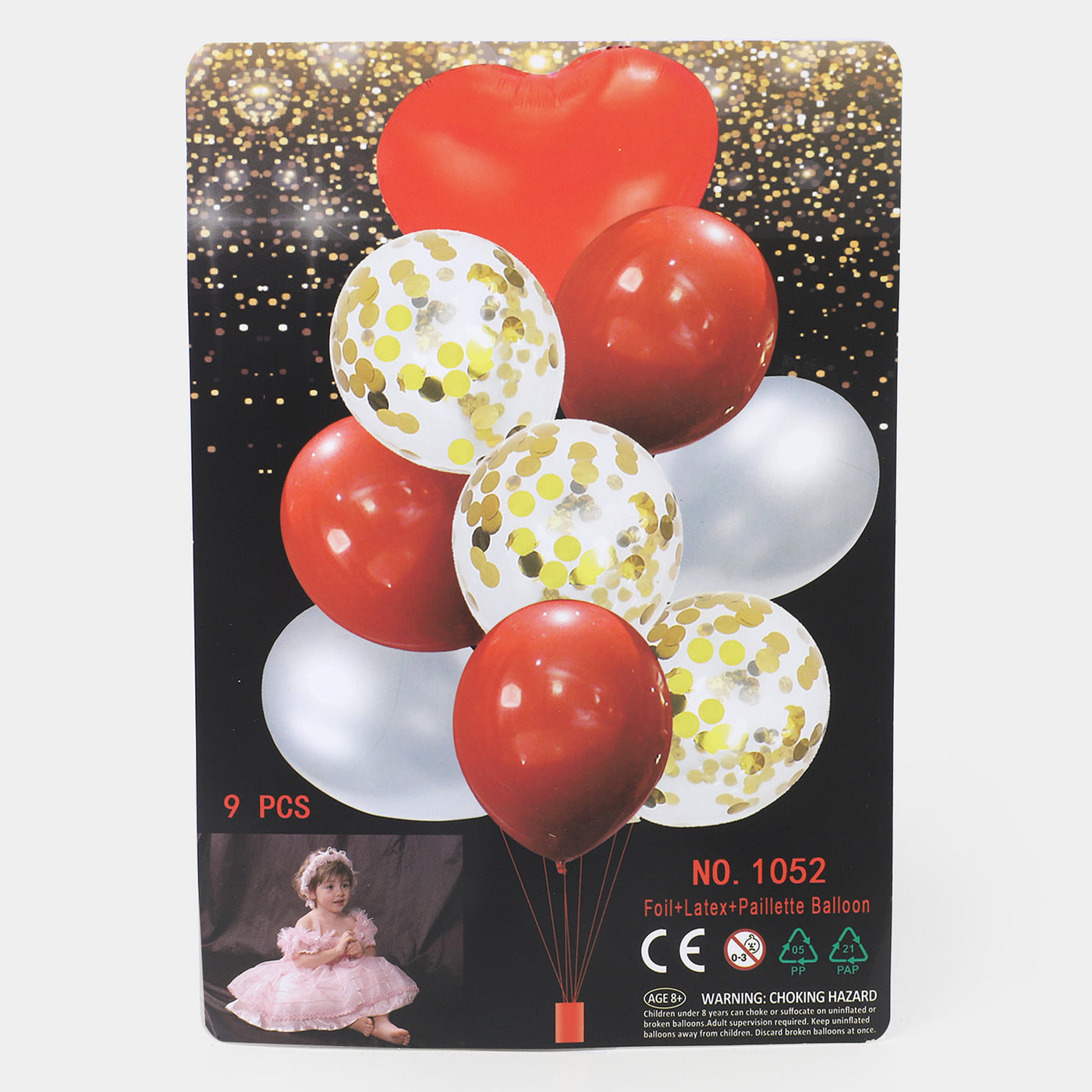 Party Decoration Fancy Balloons | 9PCs