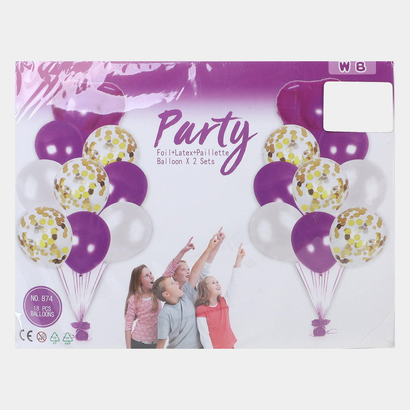 Party Decoration Foil Balloons | 18PCs