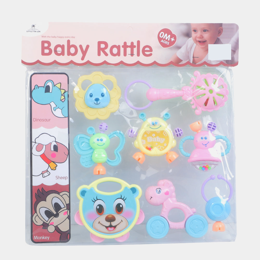 Baby Rattle 8Pcs Set