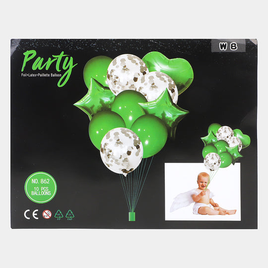 Party Decoration Foil Balloons | 10PCs