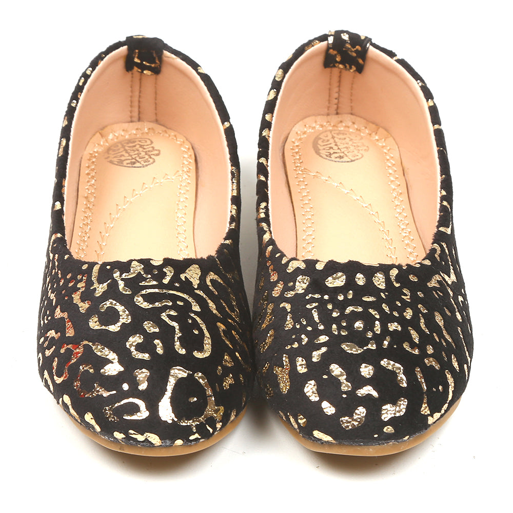 Girls Pump 640-11-Golden