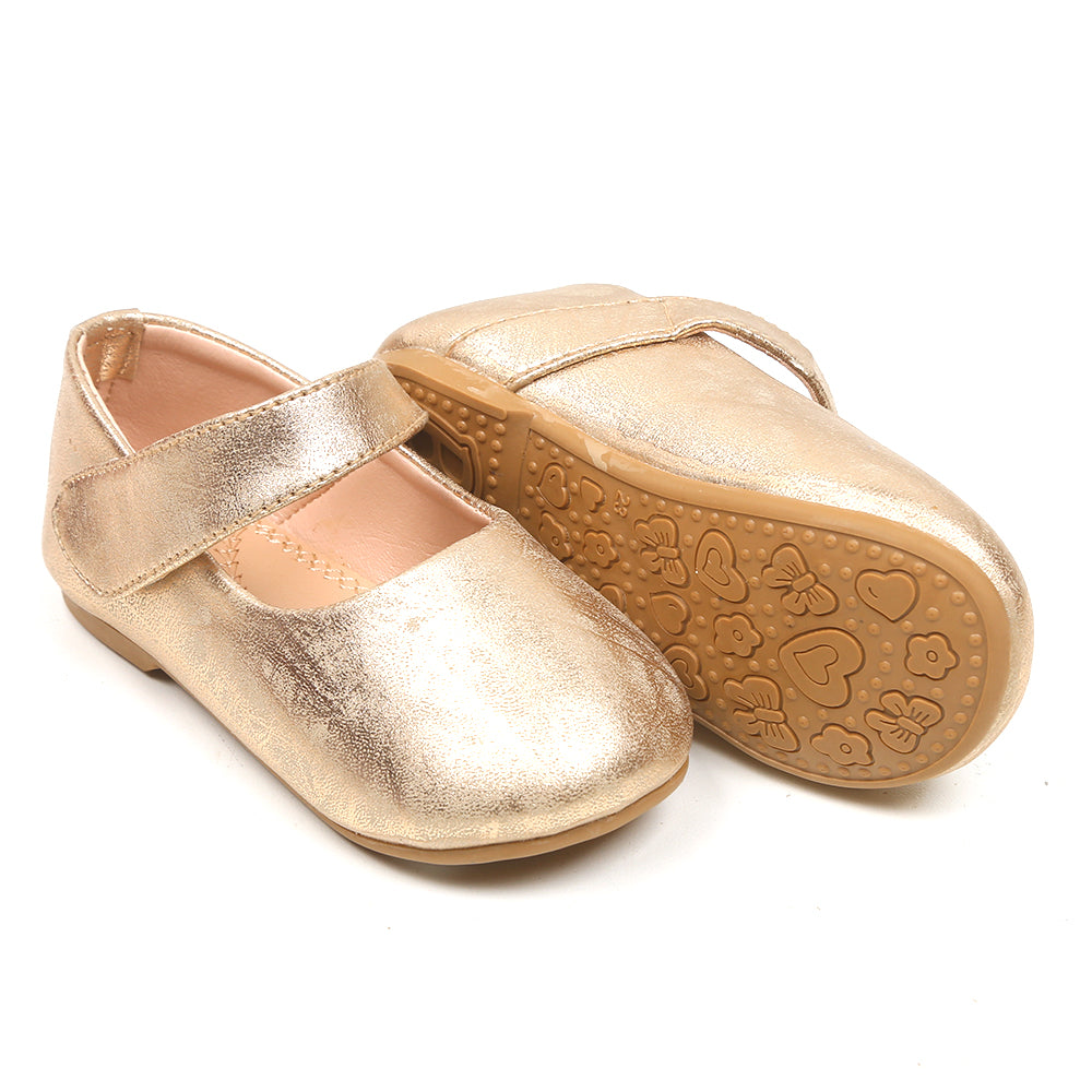 Girls Pump 640-10-Golden