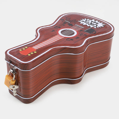 Guitar Shape Coin Box For Kids