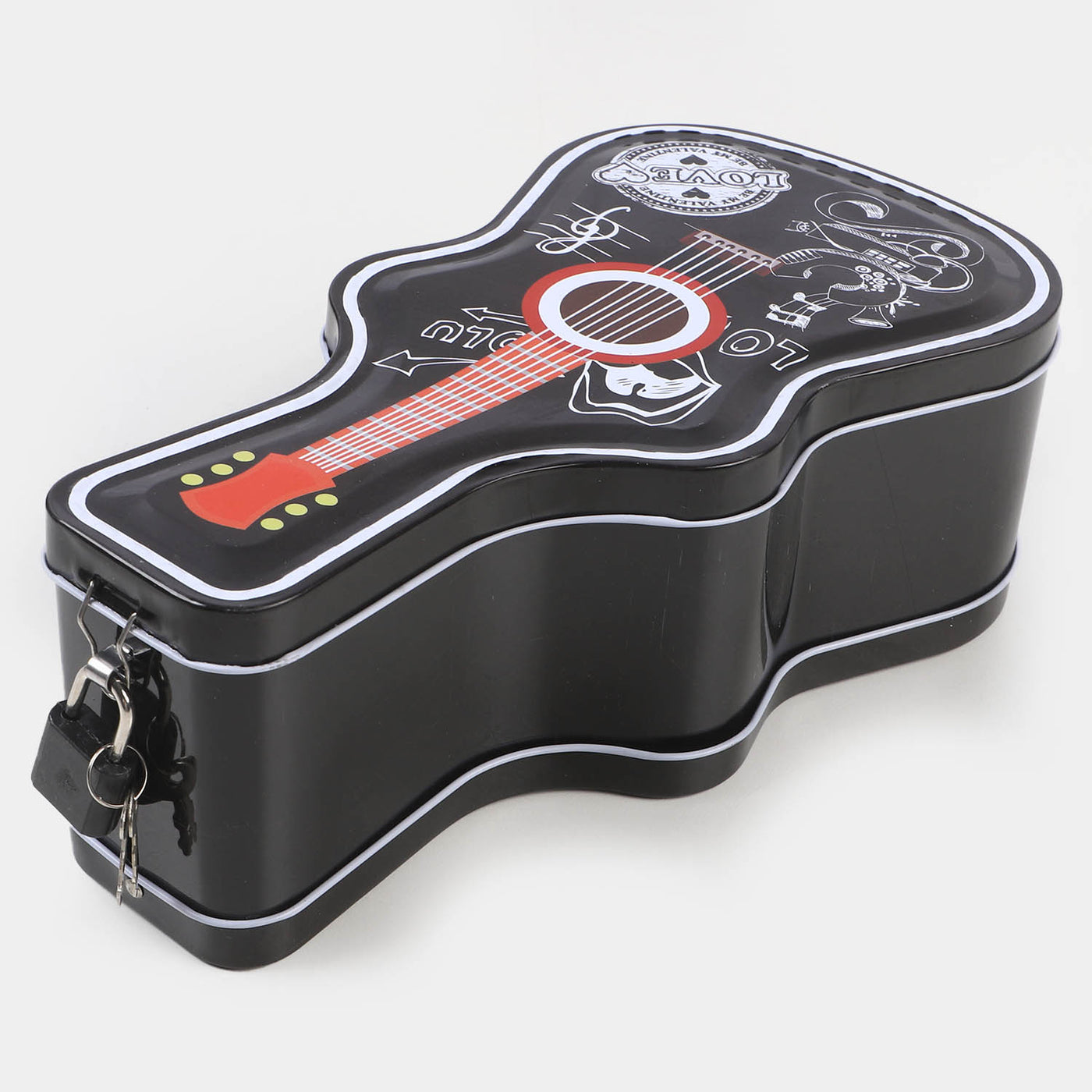 Guitar Shape Coin Box For Kids