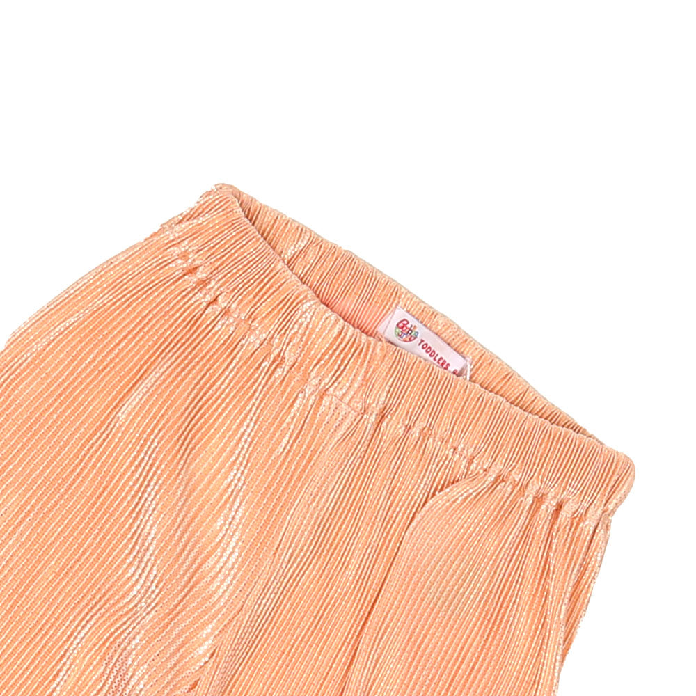 Girls Fancy Trouser-Peach