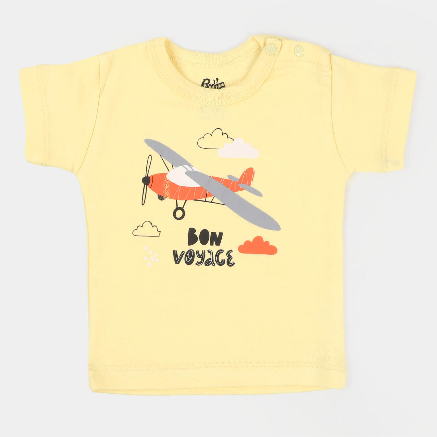 Boys T-Shirts Bon Voyage - Yellow