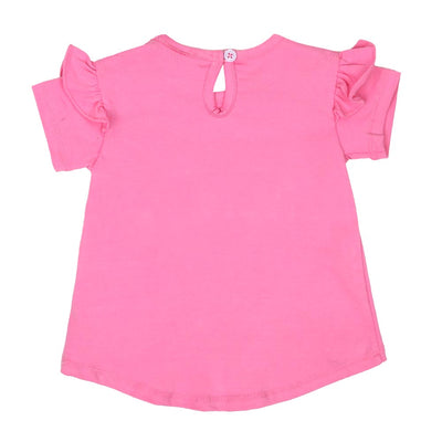 Infant Girls T-Shirt Character- Pink