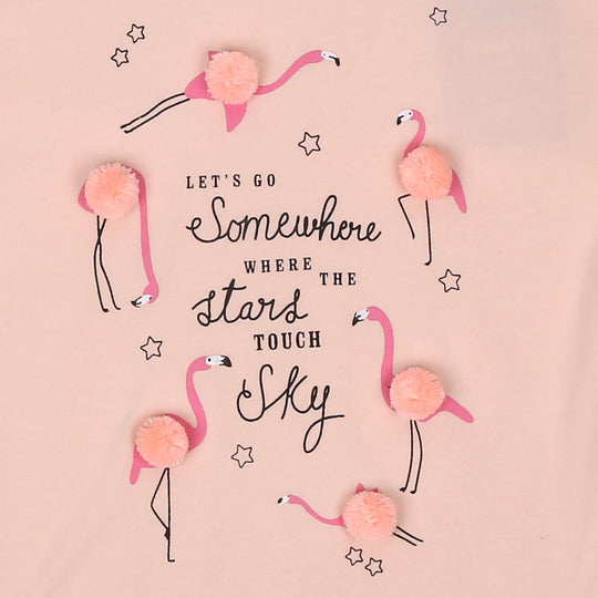 Girls T-Shirt Star Sky