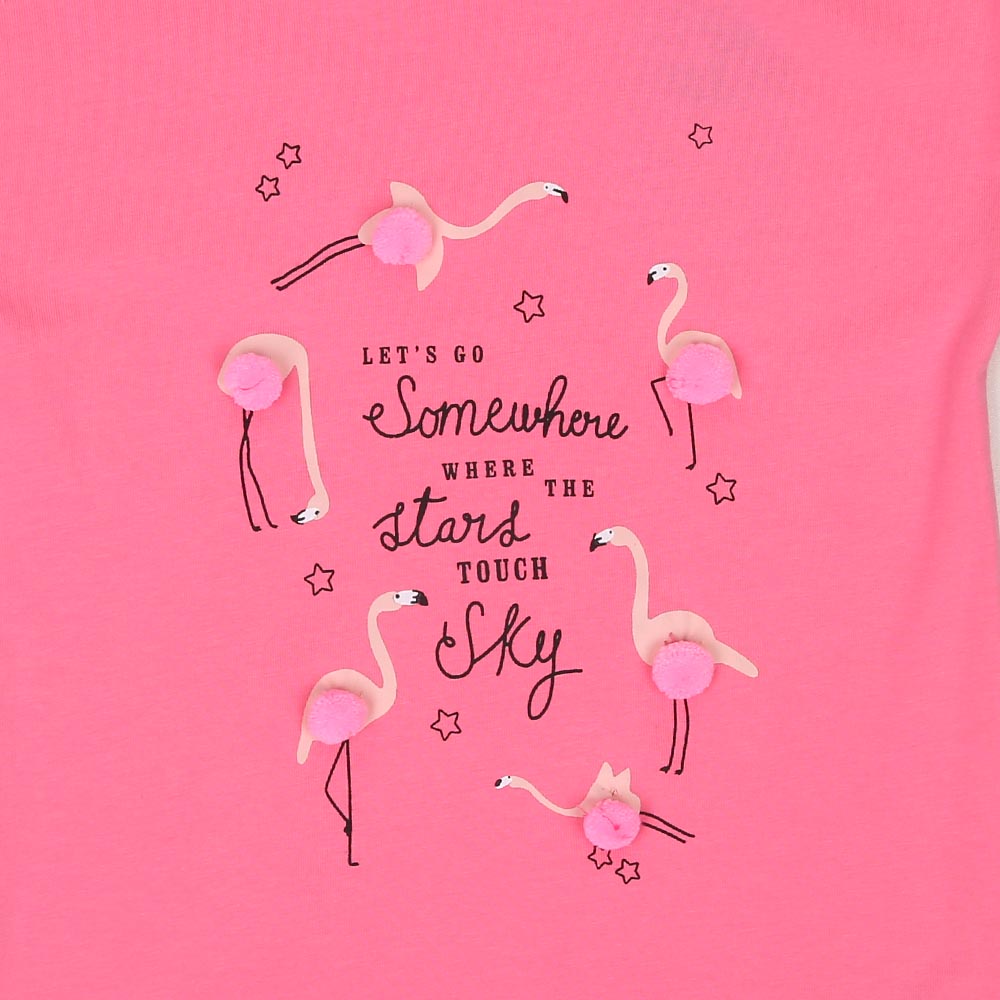 Girls T-Shirt Sky - Pink