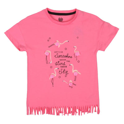 Girls T-Shirt Sky - Pink