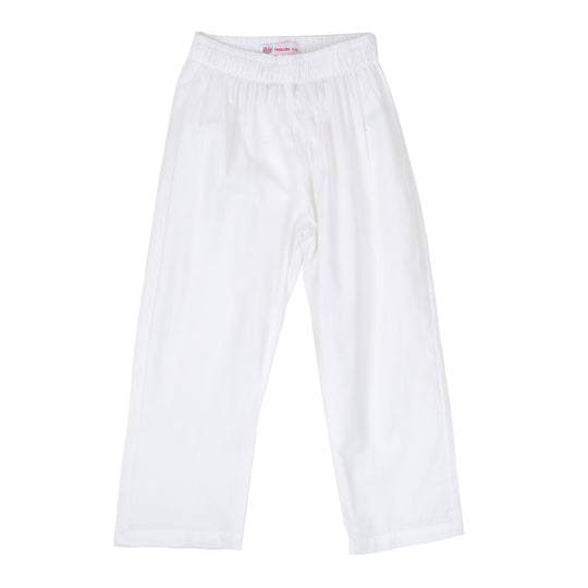 Girls Trouser Basic - White