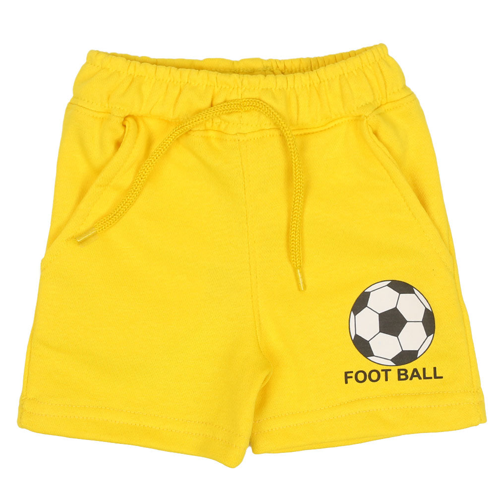Infant Boys Short Basic-Yellow