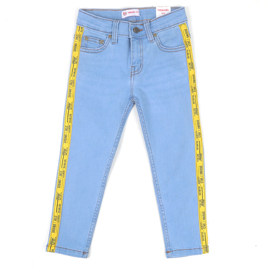 Boys Pants Denim Stay Unique - Ice Blue