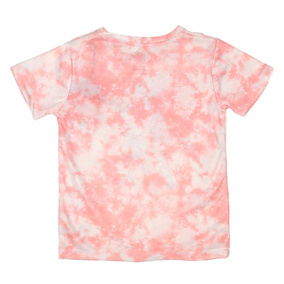 Girls T-Shirt H-S Tie Dye - Pink