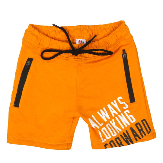 Boys Short Knitted Looking Forward - Citrus