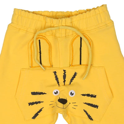 Infant Boys Pajama Tiger - Yellow