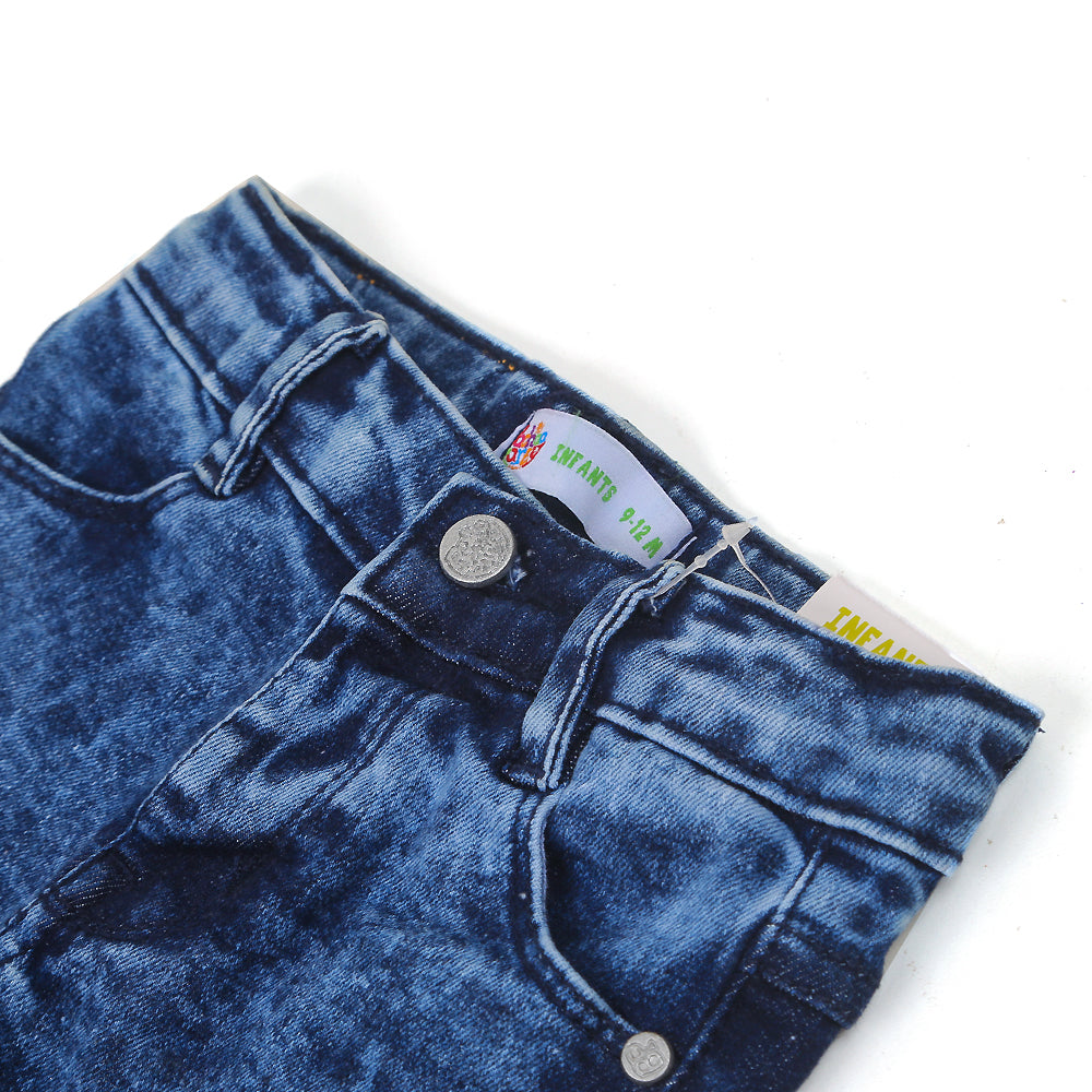 Infant Denim Pant For Boys - Blue Random