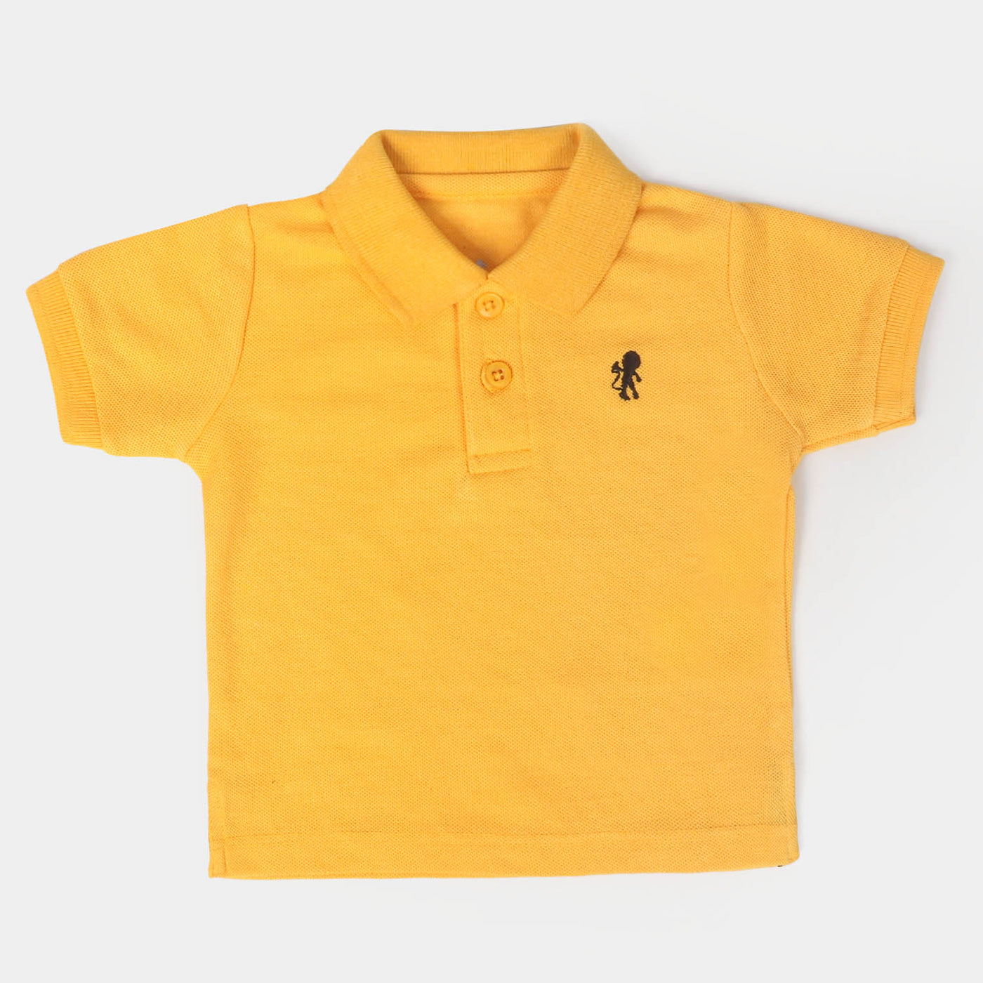 Infant Boys Cotton Polo Shirt - Yellow