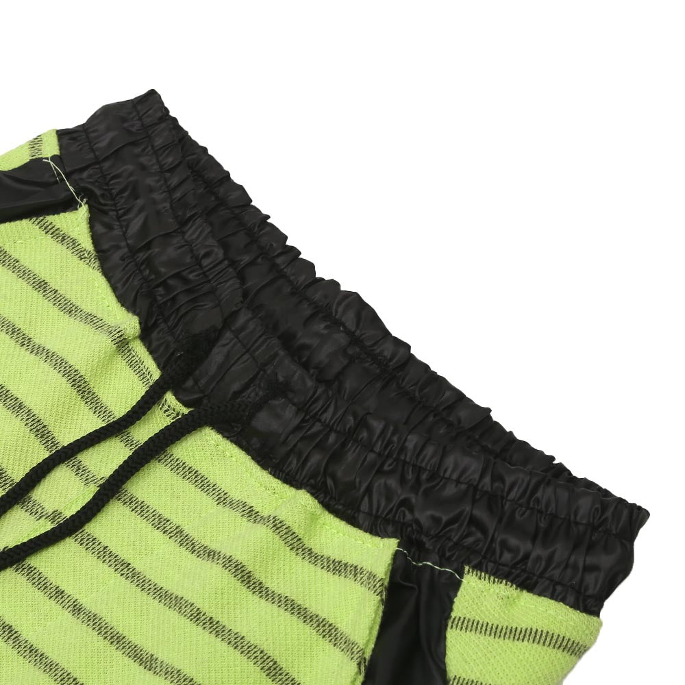 Boys Short Knitted Striper - Green