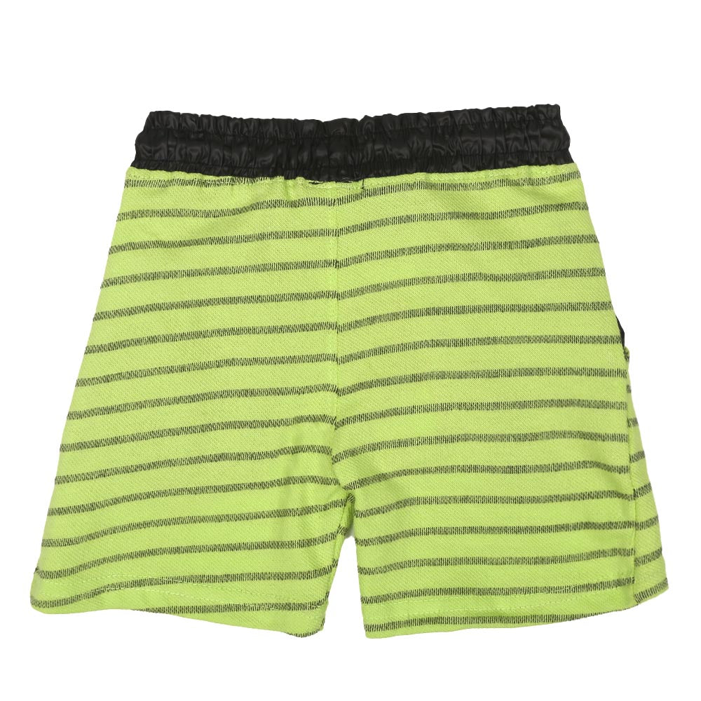 Boys Short Knitted Striper - Green