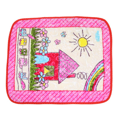 Baby Blanket Cloud Cot Butterfly E-C - D.PINK