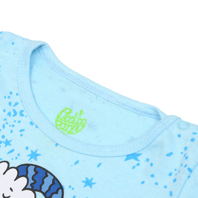 Infant Boys Knitted NightWear Good Night - SKY BLUE