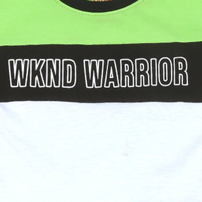 Boys Knitted Nightwear WKND Warrior - Green