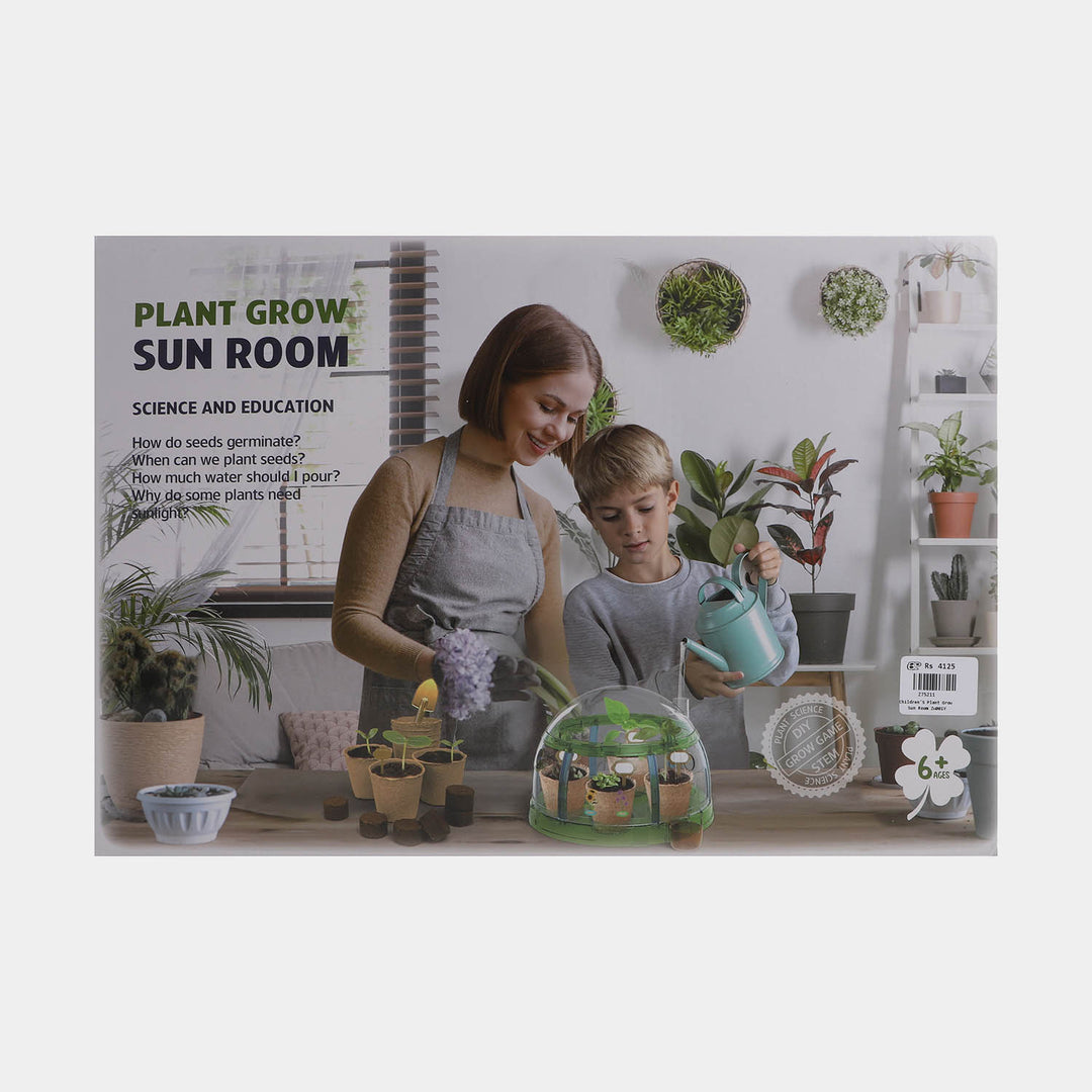 Kids Plant Grow Sun Room Education Toy