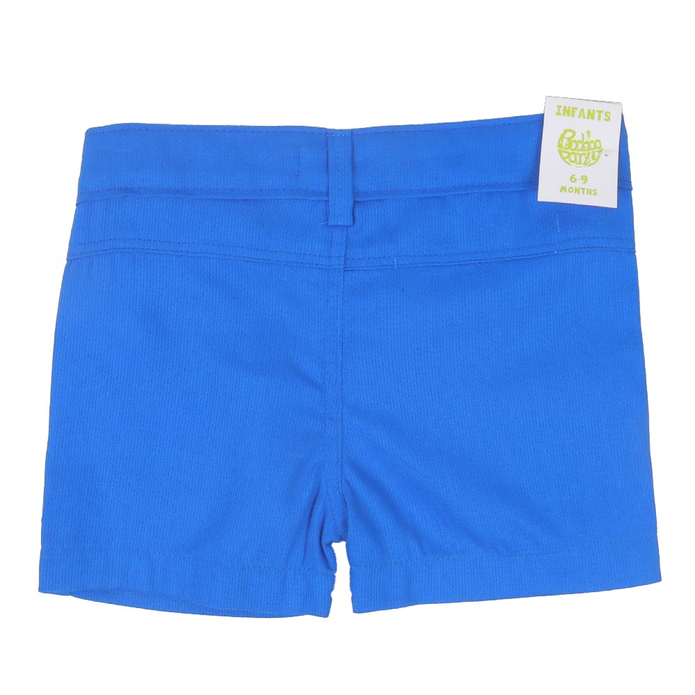 Infant Boys Short  Lets Get Wild -Royal Blue