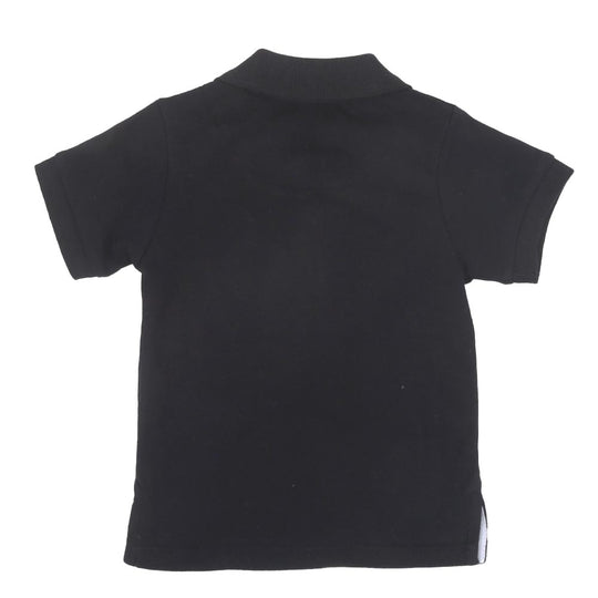 Infants Basic Polo Shirt For Boys - Black