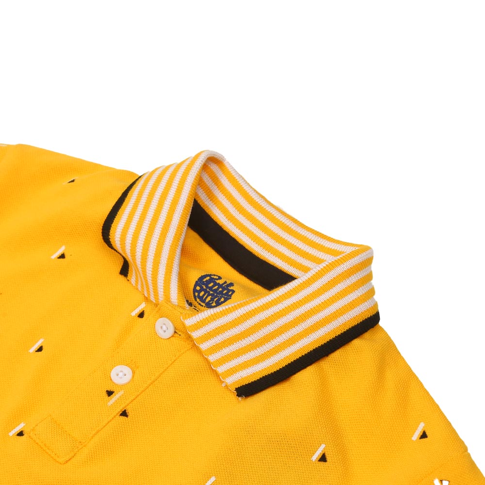 Boys Polo Pyramid - Yellow