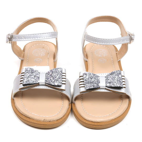 Girls Sandal 909-19- SILVER