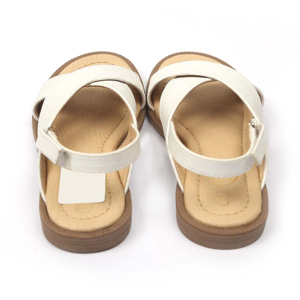 Casual Stylish Sandal For Girls - White (RF-2)