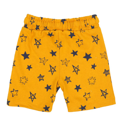 Infant Boys Knitted Short STAR - Citrus