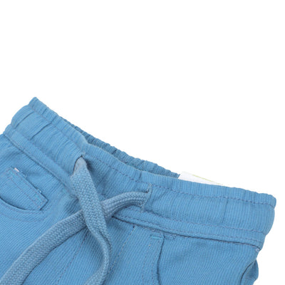 Infants Boys Short Cotton Basic S2 - Blue Heave