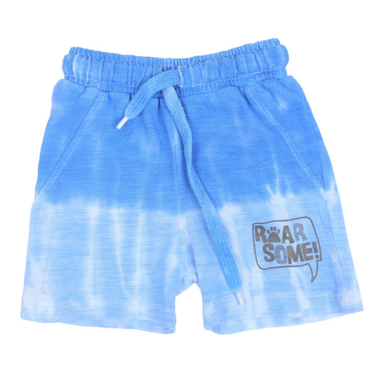 Infant Boys Knitted Short ROAR SOME - Blue