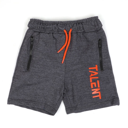 Boys knitted Short TALENT - CHARCOAL
