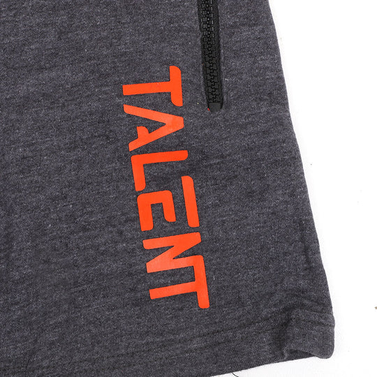 Boys knitted Short TALENT - CHARCOAL